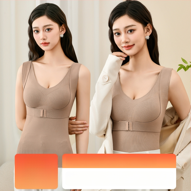 Rinnahoidja/topp 3/4 kauss, paksud vormikujukad, 80-90% akrüülkiud, talje pikkus