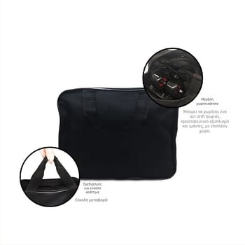 Bufan τσάντα drift board, PU υλικό, γενική χρήση, για skateboard