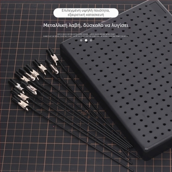 Κλιπ βαφής και στέγνωσης μοντέλου Gundam με αερογράφο, κλιπ anti-τσίμπωμα, μεταλλικό/πλαστικό σώμα, 63 g