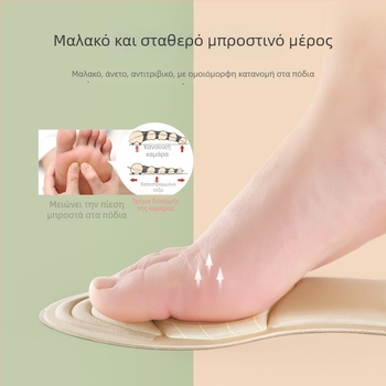 Σόλες από αφρό – μοντέλο πλήρους πάτου; κατάλληλες για αθλητικά, δερμάτινα, casual και εργασιακά παπούτσια; λειτουργία: απορρόφηση ιδρώτα; κατηγορία: ολόκληρη σόλα; για όλες τις εποχές; για άνδρες και γυναίκες; διαθεσιμότητα παραμετροποίησης
