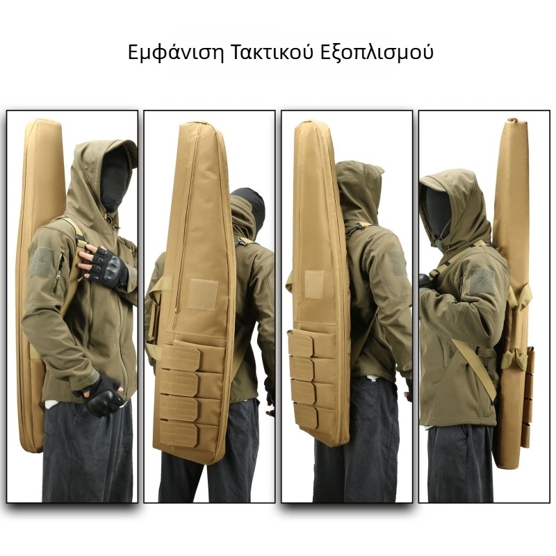 Τακτική τσάντα για υπαίθριες δραστηριότητες — επεκτάσιμη χωρητικότητα, Oxford ύφασμα, επένδυση νάιλον, κατάλληλη για υπαίθριους αθλητισμούς