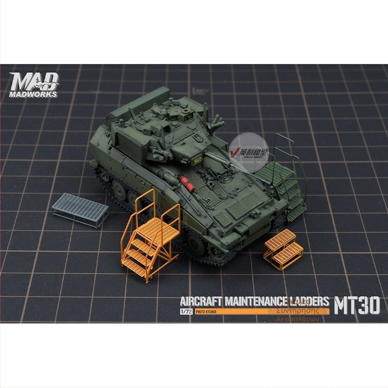 Μεταλλική σκάλα συντήρησης αεροσκαφών και κινητή πλατφόρμα εργασίας για μοντέλα MT28-32