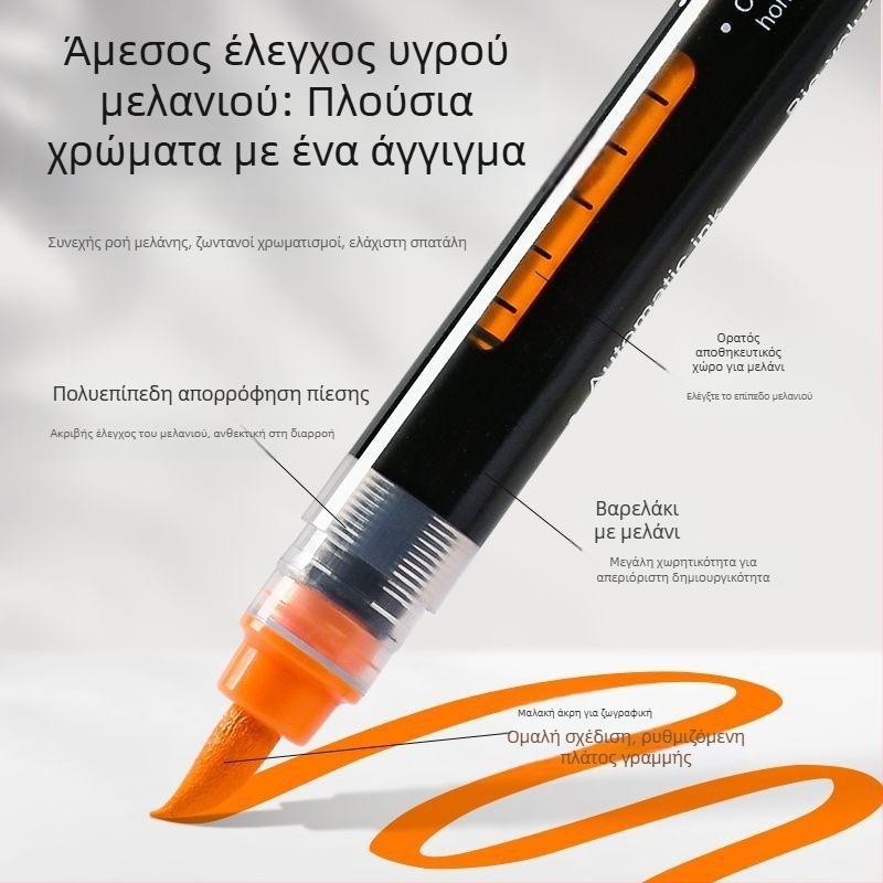 Touchcolor Υγρός ακρυλικός μαρκαδόρος με μαλακό άκρο – πολύχρωμος ακουαρέλα μαρκαδό για μαθητές και παιδιά (Μοντέλο Z3, Μαύρο κουτί, Επιλογές μύτης: 24/36/48/72/120)