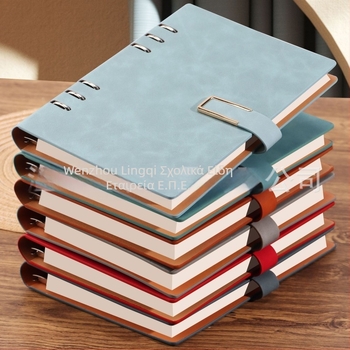 Α5 σημειωματάριο με αποσπώμενες σελίδες και λογότυπο κατά παραγγελία, μινιμαλιστικό στυλ, Daolin χαρτί