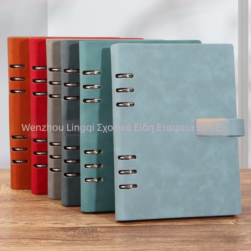 Α5 σημειωματάριο με αποσπώμενες σελίδες και λογότυπο κατά παραγγελία, μινιμαλιστικό στυλ, Daolin χαρτί