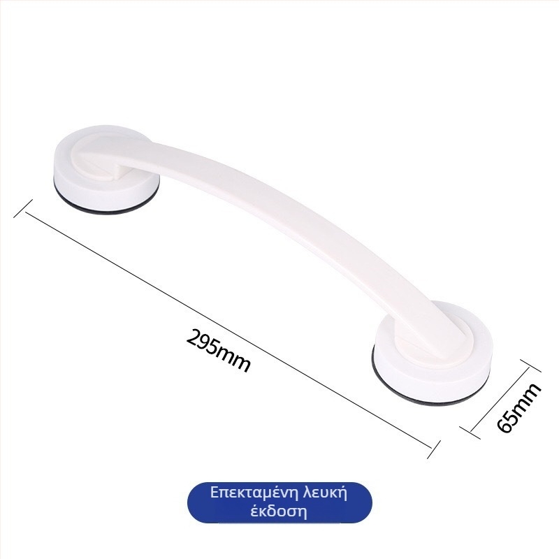 Λαβή γυάλινης συρόμενης πόρτας με αναρροφητικό Κύπελλο, χωρίς τρύπες, μοντέλο 020, πλαστικό, μοντέρνο μινιμαλιστικό στυλ