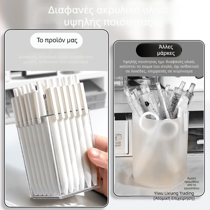 Στυλό γέλης τύπου βαρελιού με μηχανισμό κλικ, γρήγορο στέγνωμα, για εξετάσεις, πλαστικό περίβλημα, σειρά Marvel