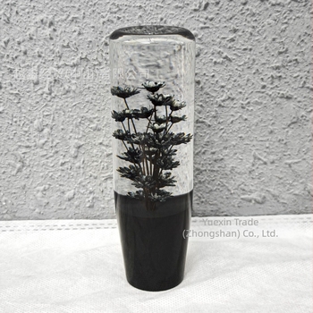 Λαβή αλλαγής ταχυτήτων αυτοκινήτου με σχέδιο JDM χρυσάνθεμο, για χειροκίνητο και αυτόματο κιβώτιο, με δυνατότητα παραμετροποίησης