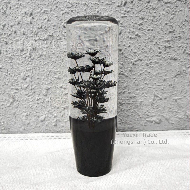 Λαβή αλλαγής ταχυτήτων αυτοκινήτου με σχέδιο JDM χρυσάνθεμο, για χειροκίνητο και αυτόματο κιβώτιο, με δυνατότητα παραμετροποίησης