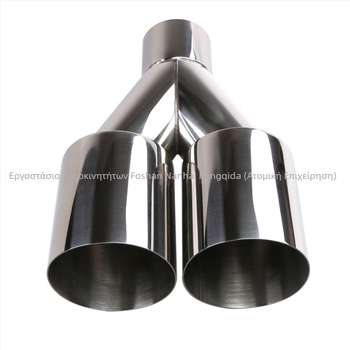 DTOUCH σωλήνας εξάτμισης από ανοξείδωτο ατσάλι, Υ-τύπος, τροποποίηση 1-σε-2, τετρα-έξοδος διπλού εξαγωγής, παγκόσμιος