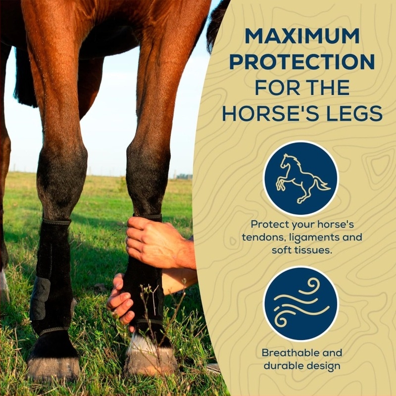 RH προστασία ποδιού αλόγου από νεοπρένιο, υψηλής ελαστικότητας, απορρόφηση κραδασμών, συσκευασία 150 τεμάχια
