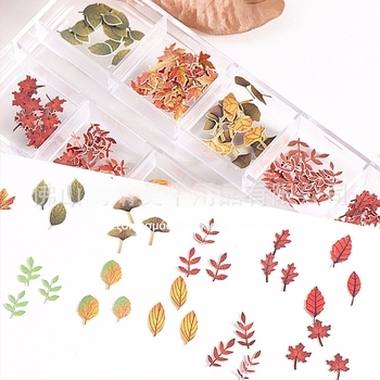 Τσιπς τέχνης νυχιών από ίνες ξύλου – Λουλούδια, Υλικό: Πλαστικό, Στυλ INS, Σειρά: Τσιπς ίνες ξύλου