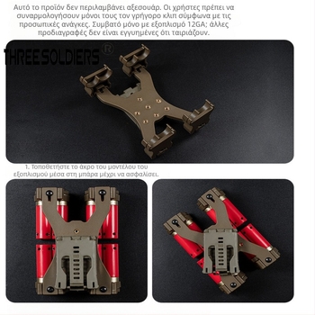 CS τακτικό κλιπ αποθήκευσης μοντέλου με λειτουργία επέκτασης, ABS υλικό, Ex-034, για υπαίθριες δραστηριότητες, για άνδρες и γυναίκες