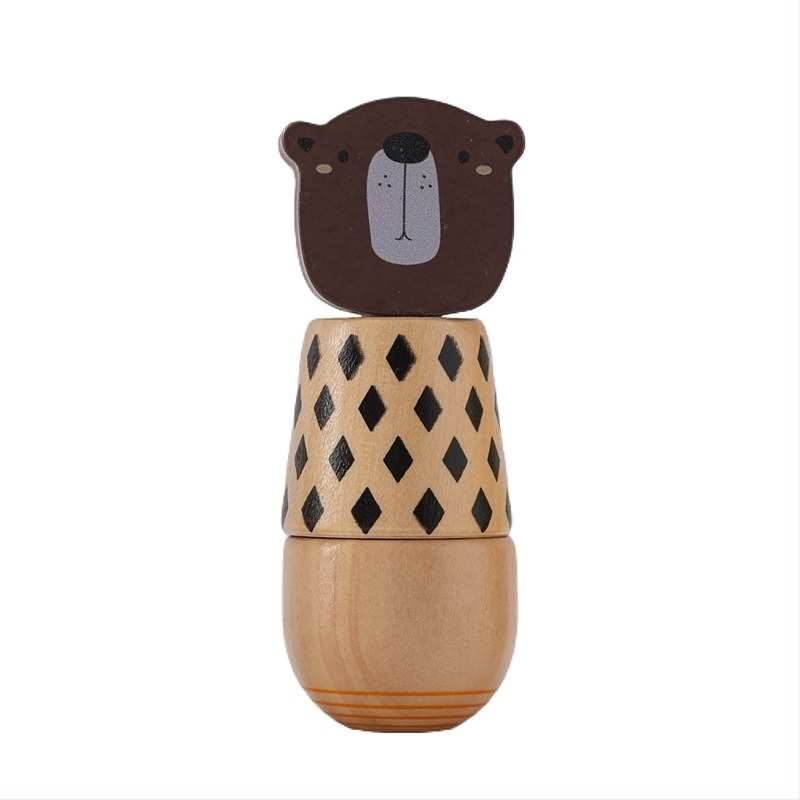 Ξύλινο παιχνίδι συναρμολόγησης με βίδες και παξιμάδια, μοντέλο PMZ2208, για ηλικίες 4–6 ετών