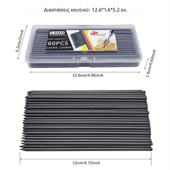 Πυρήνας στυλό LC640B – Πλαστικό, πλάτος γραμμής 1.0 mm, για μαρκάρισμα γραμμών