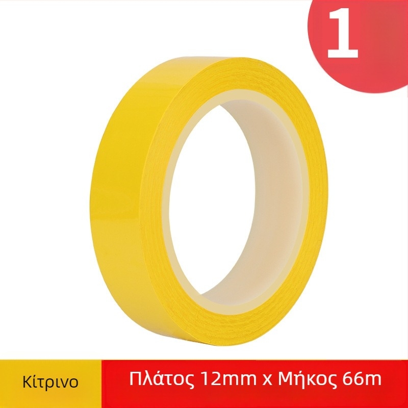 Ταινία σήμανσης λευκού πίνακα με PET βάση, ακρυλική κόλλα, μονής όψης, αποκοπή με μαχαίρι