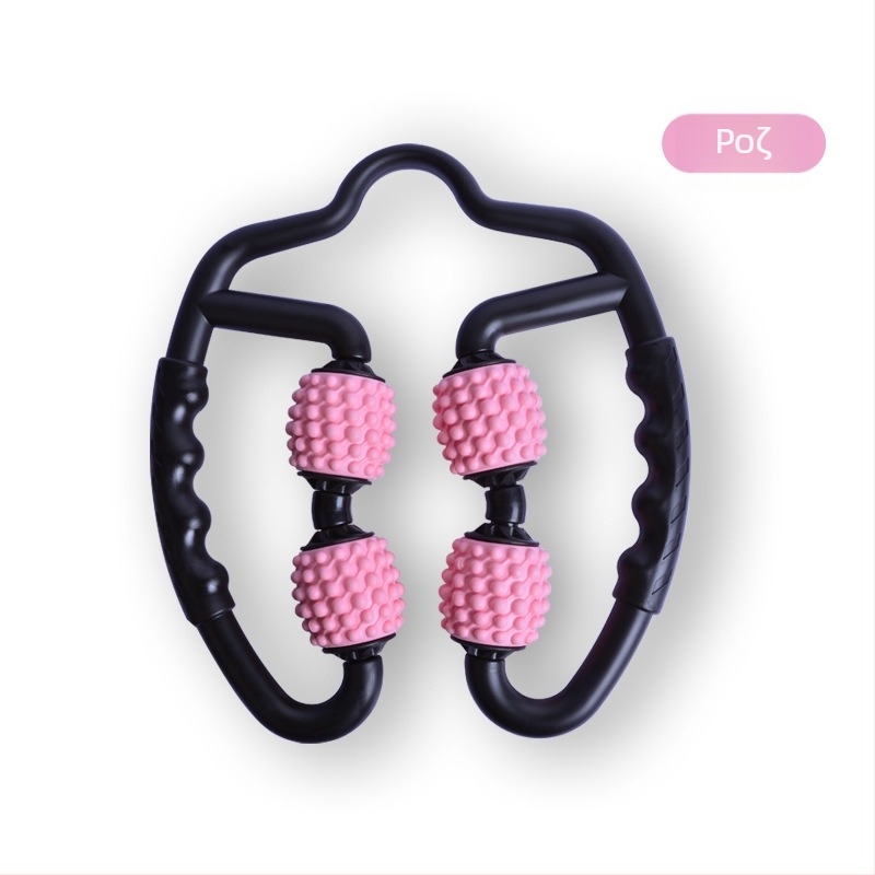 Μασάζ ποδιών γιόγκα για οικιακή χρήση με τετράτροχο ρολό για σύσφιξη γάμπας – Dudli