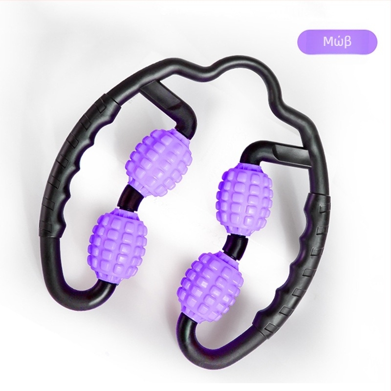 Μασάζ ποδιών γιόγκα για οικιακή χρήση με τετράτροχο ρολό για σύσφιξη γάμπας – Dudli