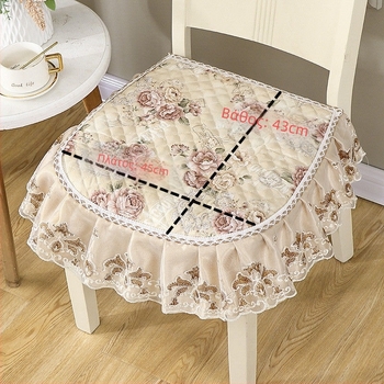 Μαξιλάρι καρέκλας – μαξιλαράκι για τα οπίσθια, δαντελωτό κάλυμμα, γέμισμα από μετάξι, νέο κινεζικό στυλ