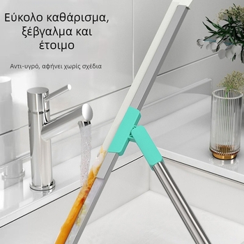 Langchen Σιλικονούχος Γυάλινος Καθαριστικός Σκραπερ Μπάνιου Με Προσαρμοσμένη Ιδιωτική Ετικέτα