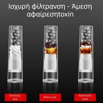 Πλαστικός σπειροειδής φίλτρο για τσιγάρα με ενεργό άνθρακα, επαναχρησιμοποιούμενο; φίλτρο με τρεις τύπους (χοντρό, μεσαίο, ψιλό); συσκευασία 245 τεμάχια