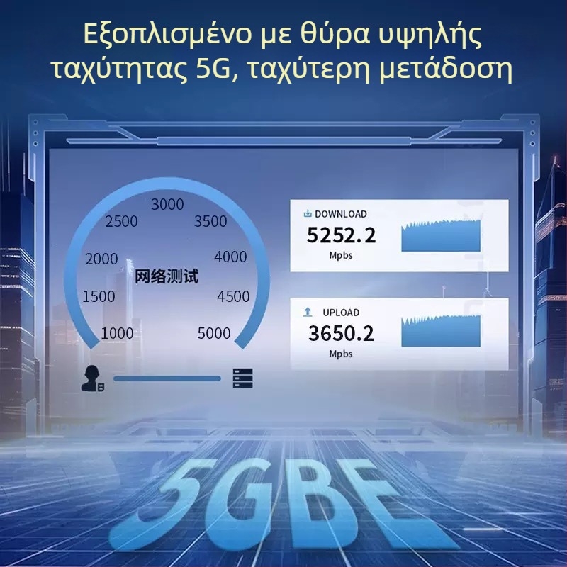 HD USB-C σε RJ-45 Ethernet αντάπτορας, USB 3.0, 5 Gbps, χωρίς οδηγούς, Plug-and-Play