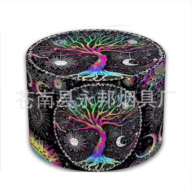 Αλεστήρας τσιγάρων από κράμα ψευδάργύρου, τεσσάρων στρώσεων, UV εκτύπωση, δυνατότητα εκτύπωσης λογότυπου