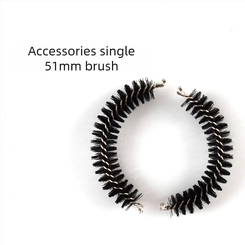 Ημι-αυτόματη βούρτσα καθαρισμού μηχανής καφέ με αποσπώμενη κεφαλή και χειρολαβή για μηχανές εσπρέσο