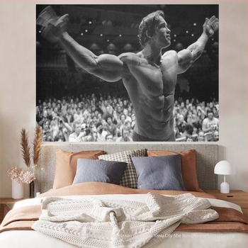 Ταπέτσα τοίχου — βελούδινο ύφασμα, 100% πολυεστέρας, μοντέρνο μίνιμαλιστικό στυλ (ψηφιακή μεταφορά θερμότητας; ορθογώνιο)