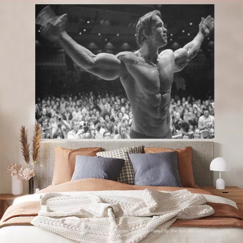 Ταπέτσα τοίχου — βελούδινο ύφασμα, 100% πολυεστέρας, μοντέρνο μίνιμαλιστικό στυλ (ψηφιακή μεταφορά θερμότητας; ορθογώνιο)