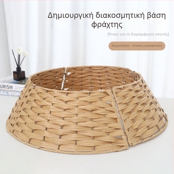 Χειροποίητη φούστα για χριστουγεννιάτικο δέντρο, PVC φύλλο, αμερικανικού στιλ, κωδικός προϊόντος LQ-0984512, διασυνοριακή εξαγωγή αποκλειστική