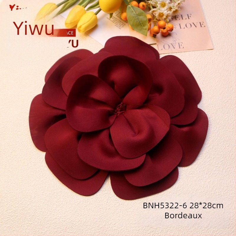 Minyu DIY διακοσμητικές εφαρμογές με λουλούδια για ρούχα – πολυεστερικές εφαρμογές για παλτά, φορέματα και μπλούζες