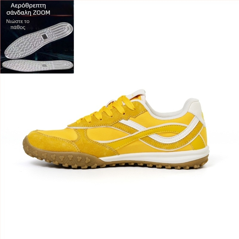 Γνήσια δερμάτινα επίπεδα παπούτσια με αντιολισθητική σόλα από καουτσούκ, ανθεκτικά στη φθορά και στη στρέψη, ελαφριά, φθινοπωρινά για γραφείο και καθημερινή χρήση