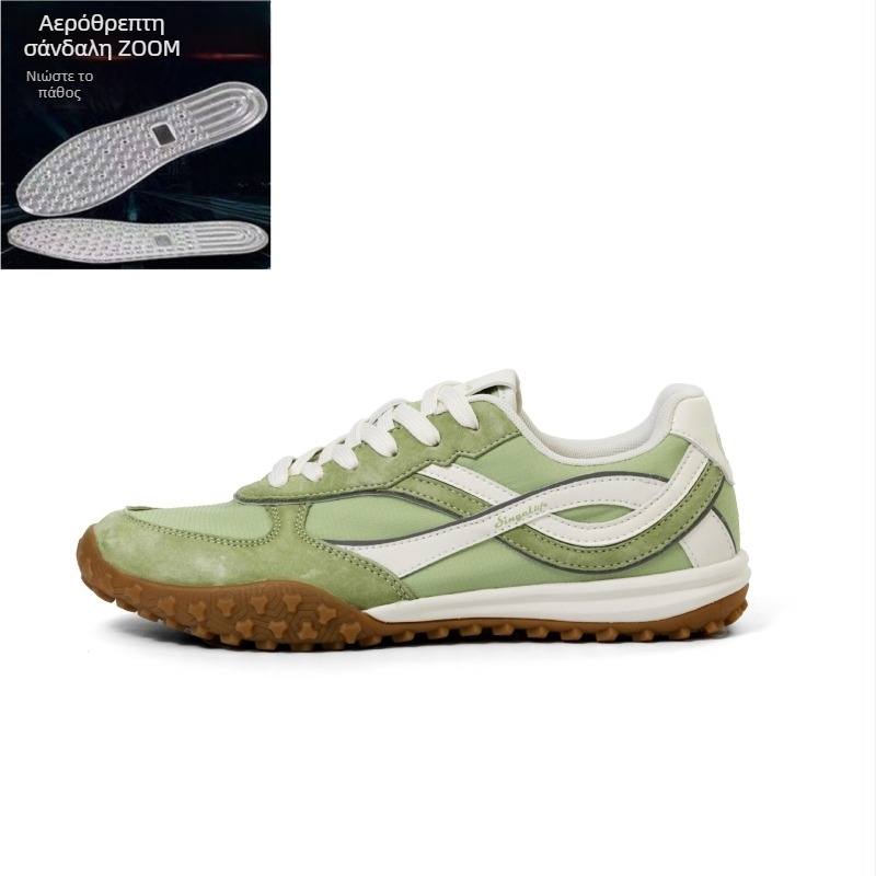 Γνήσια δερμάτινα επίπεδα παπούτσια με αντιολισθητική σόλα από καουτσούκ, ανθεκτικά στη φθορά και στη στρέψη, ελαφριά, φθινοπωρινά για γραφείο και καθημερινή χρήση