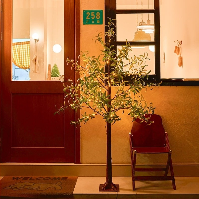 LED διακοσμητικό φως δέντρου εσωτερικού χώρου, ρυθμιζόμενο, IP42, κεφαλή λαμπτήρα F5, 3C πιστοποιημένο