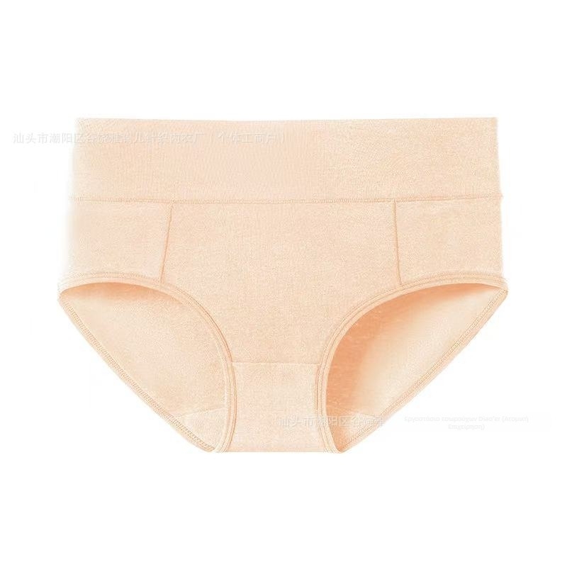Γυναικεία βαμβακερά εσώρουχα με τριγωνικό κόψιμο και ανύψωση γλουτών, μεσαία μέση, πλεκτό ύφασμα, επένδυση 100% βαμβάκι