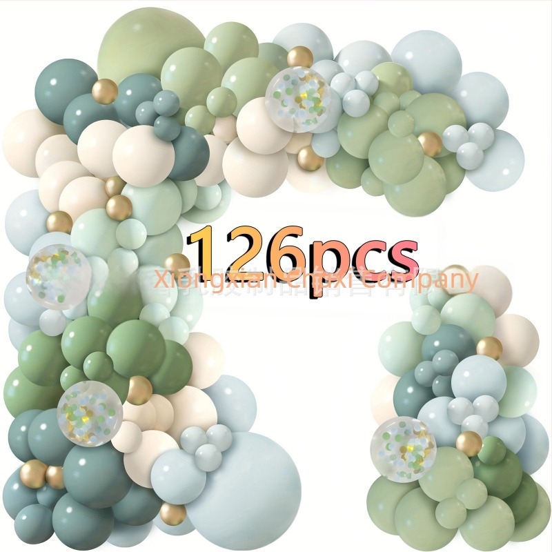 Σετ διακόσμησης μπαλονιών λατέξ της UABU – στρογγυλά διακοσμητικά μπαλόνια, μοντέλο X423200