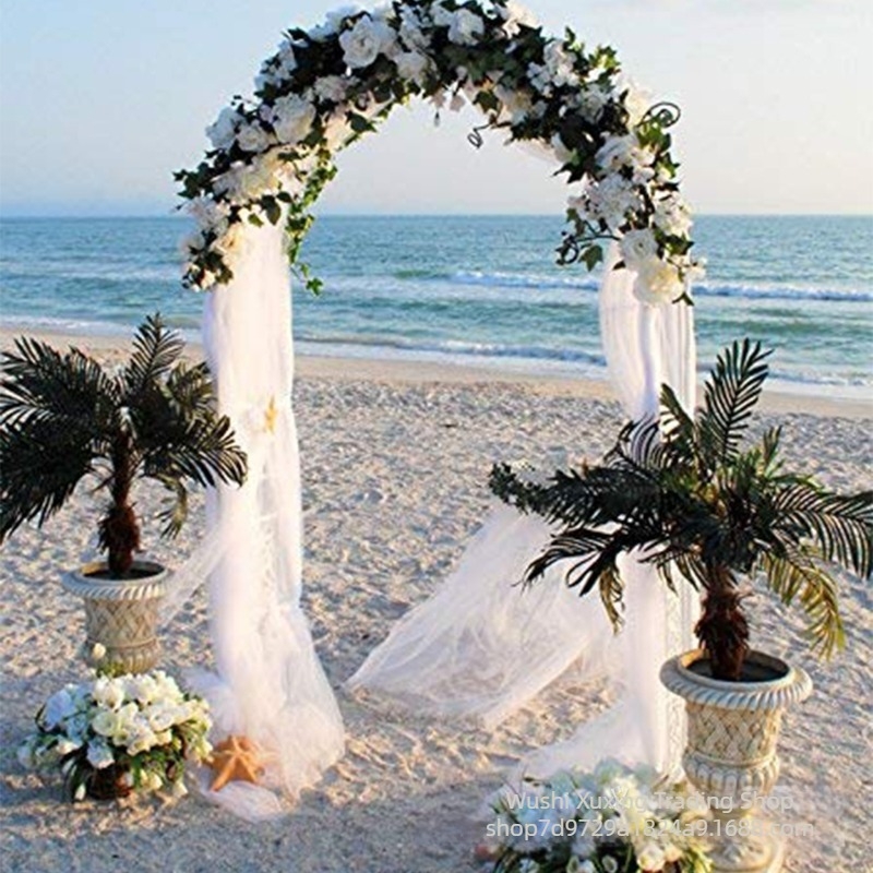 Εξωτερική αψίδα για γάμο με ανθοστήρι και βάση για μπαλόνια — Γαλβανισμένο σίδερο, συσκευασία σε χαρτόνι, μη εισαγόμενο