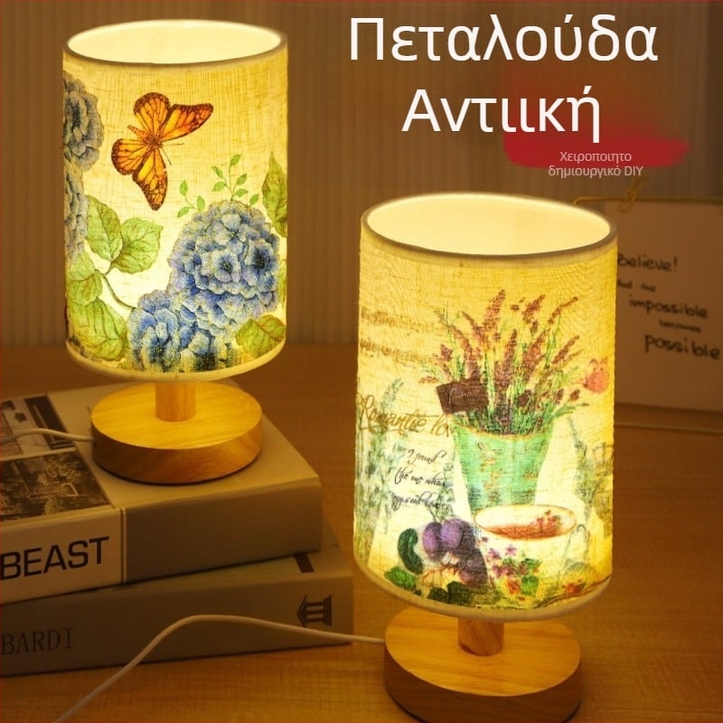 DIY υφασμάτινη επιτραπέζια λάμπα – δημιουργικό χειροποίητο νυχτερινό φως για υπνοδωμάτιο, ηλικίες 7–14