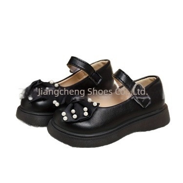 Παιδικά παπούτσια χορού από τεχνητό δέρμα, στυλ Ακαδημία, μοντέρνα χορευτικά παπούτσια για εξάσκηση