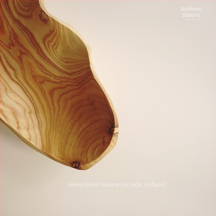 Ξύλινο πιάτο φρούτων με αγροτικό και απλό σχεδιασμό; Μάρκα Forest breathing; Υλικό: Άλλο; Στυλ: Αγροτικό; Τύπος στυλ: Απλό