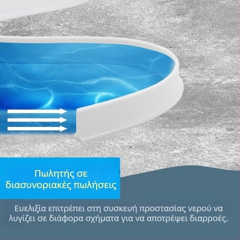 Λωρίδα σιλικόνης σφράγισης μπάνιου, μαλακή σιλικόνη, αυτοκόλλητη, φράγμα νερού για διαχωρισμό στεγνό-υγρό