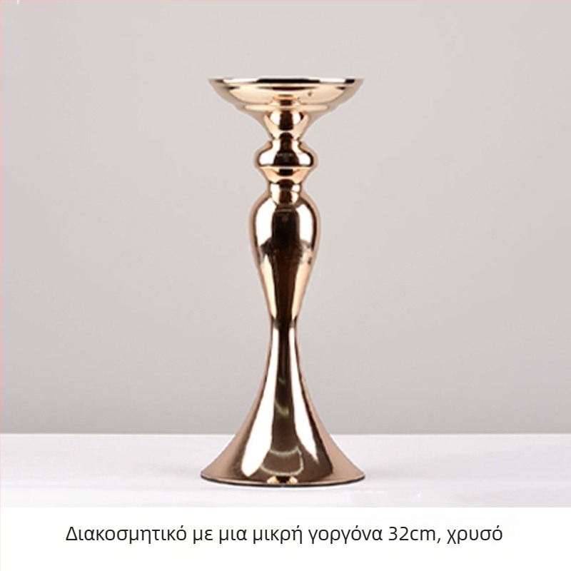Mermaid Display Stand — Βάση Προβολής Γοργόνας, Ανοξείδωτο Κηροπήγιο και Βάζα Λουλουδιών, Μοντέρνος Γάμου Διακόσμηση