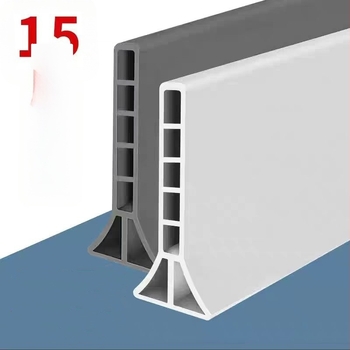 Jinqilai Ευέλικτος φραγμός μπάνιου για διαχωρισμό στεγνού/υγρού και ντους