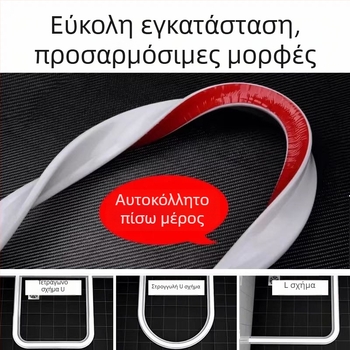 Jinqilai Ευέλικτος φραγμός μπάνιου για διαχωρισμό στεγνού/υγρού και ντους