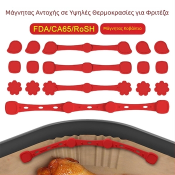 Μαγνητικό κλιπ φριτέζας με σιλικόνη — Zhongchuang, Dongguan