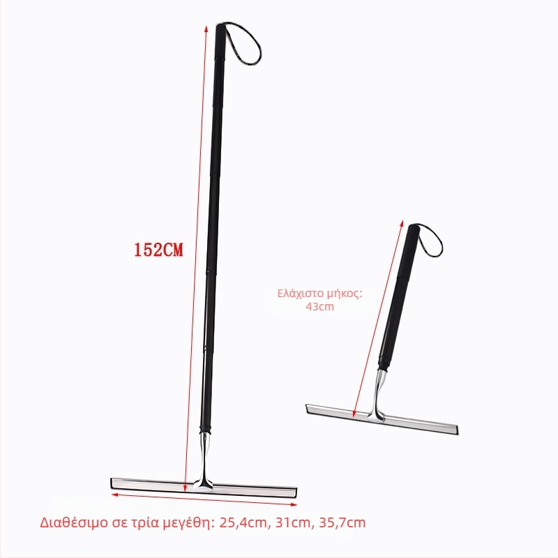 Σκούπισμα γυαλιού από ανοξείδωτο ατσάλι – μονόπλευρο σκούπισμα, 40 τεμάχια σε κουτί, κυκλοφόρησε το 2019, οικιακή χρήση