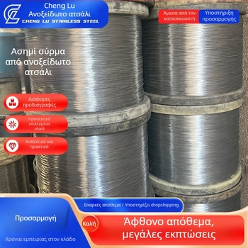 304 ανοξείδωτος χάλυβας, μαλακό σύρμα, γυαλισμένη επιφάνεια, προσαρμογή διαθέσιμη, μη επεξεργάσιμο