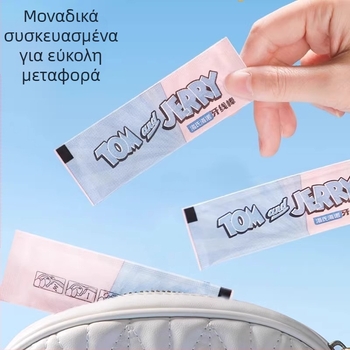 Hainuo ράβδοι οδοντικής κλωστής, μιας χρήσης, ατομικά συσκευασμένες, φορητές, 50 τεμάχια