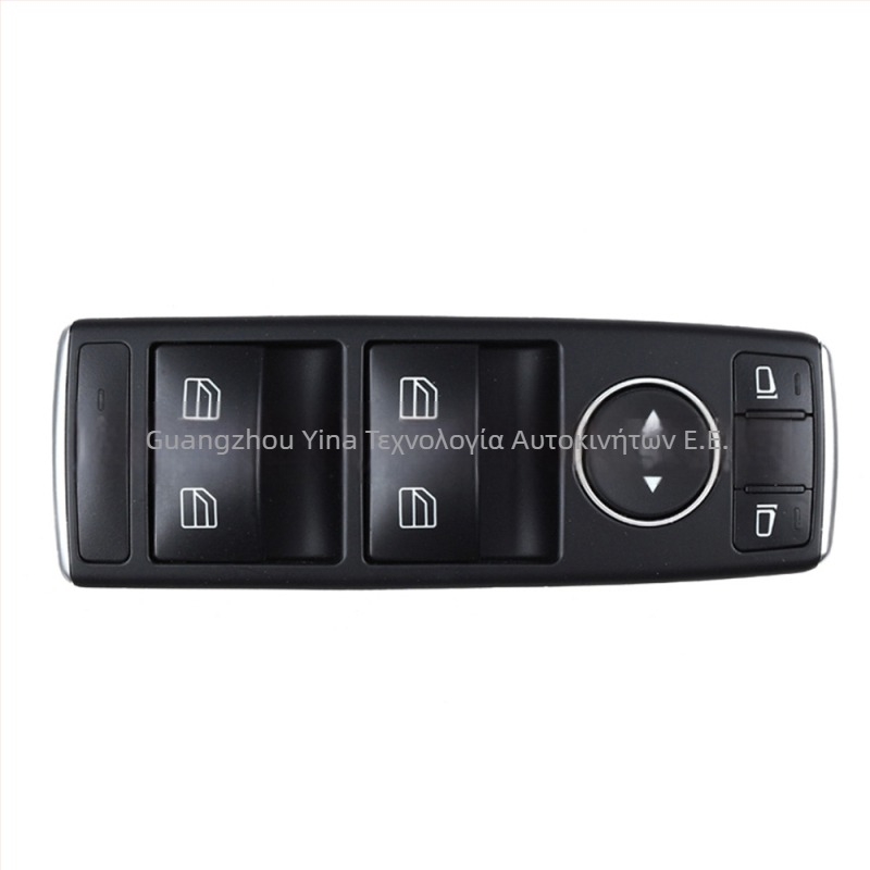 Ηλεκτρικός κύριος διακόπτης ανύψωσης παραθύρων για Mercedes-Benz W204 – Μοντέλα 2128208310, 2049055402, 2129053907; 12V; Υλικό: ηλεκτρονικά + πλαστικό; Βάρος 0.17 kg